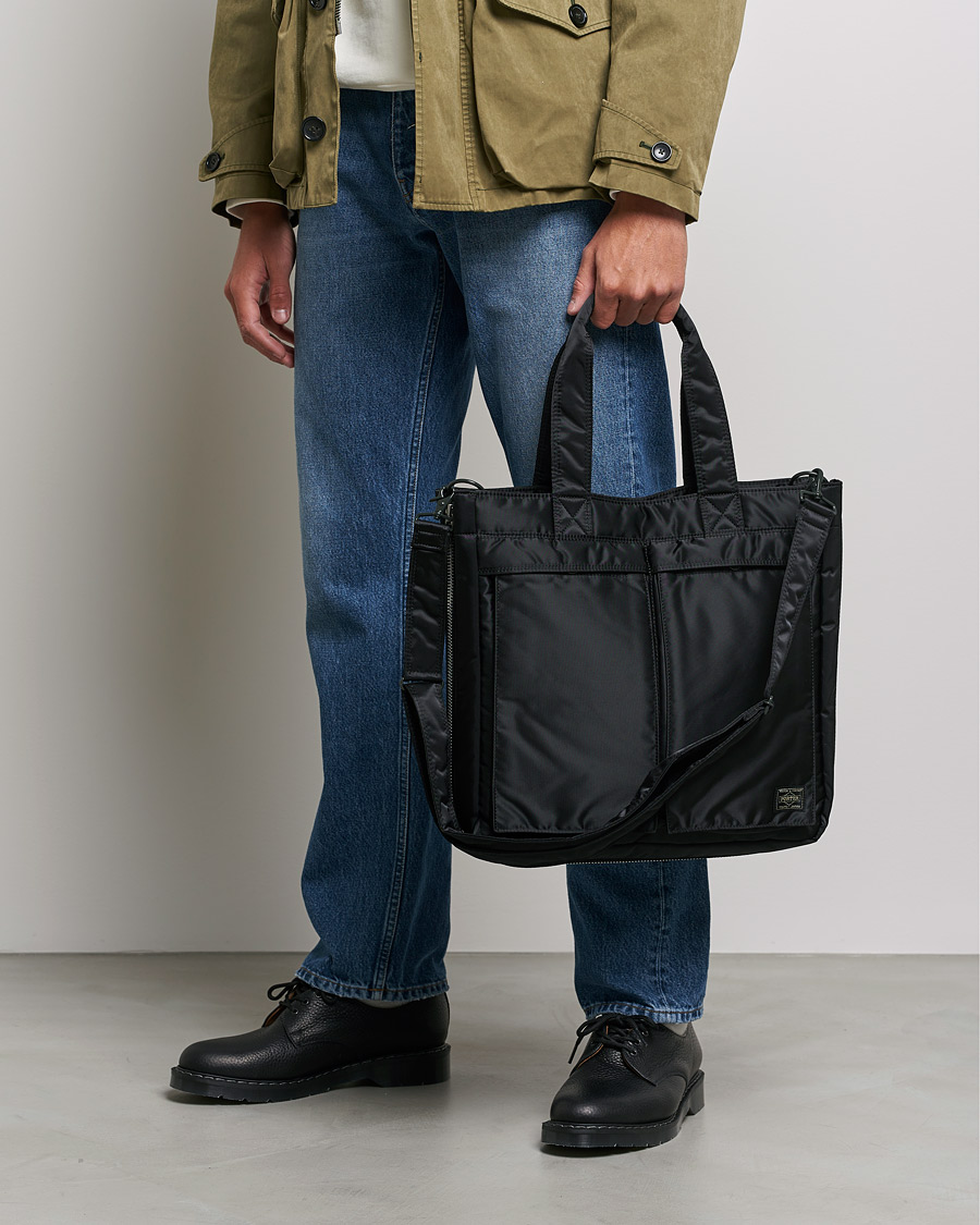 Porter-Yoshida & Co. Tanker Tote Bag Black at CareOfCarl.com 