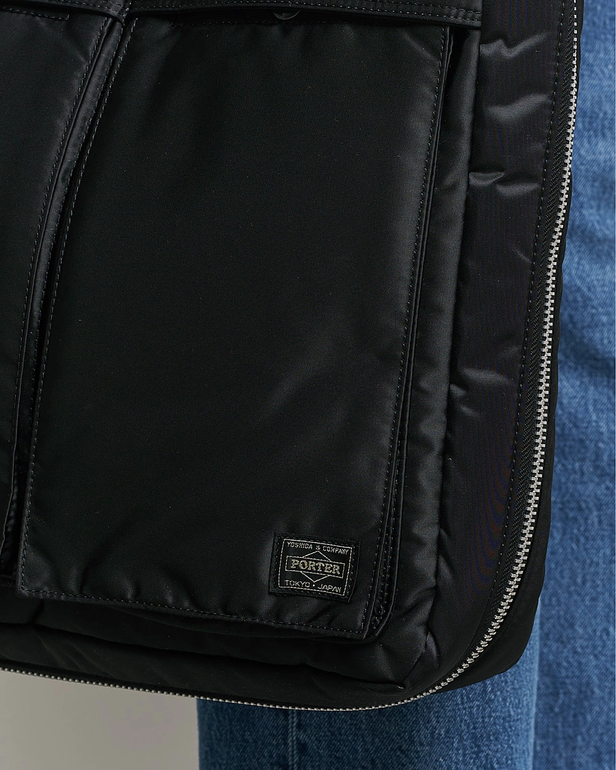 Men | Porter-Yoshida & Co. Tanker Tote Bag Black | Porter-Yoshida & Co. | Tanker Tote Bag Black