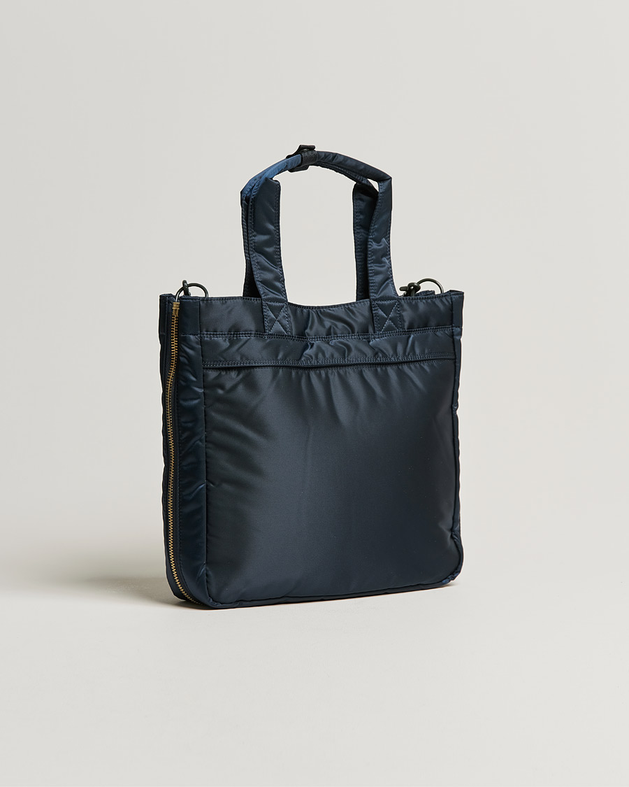 Men | Porter-Yoshida & Co. Tanker Tote Bag Iron Blue | Porter-Yoshida & Co. | Tanker Tote Bag Iron Blue