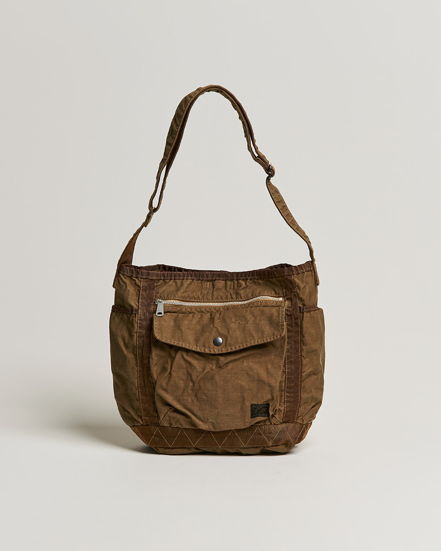 Men | Porter-Yoshida & Co. Crag Shoulder Bag Coyote | Porter-Yoshida & Co. | Crag Shoulder Bag Coyote