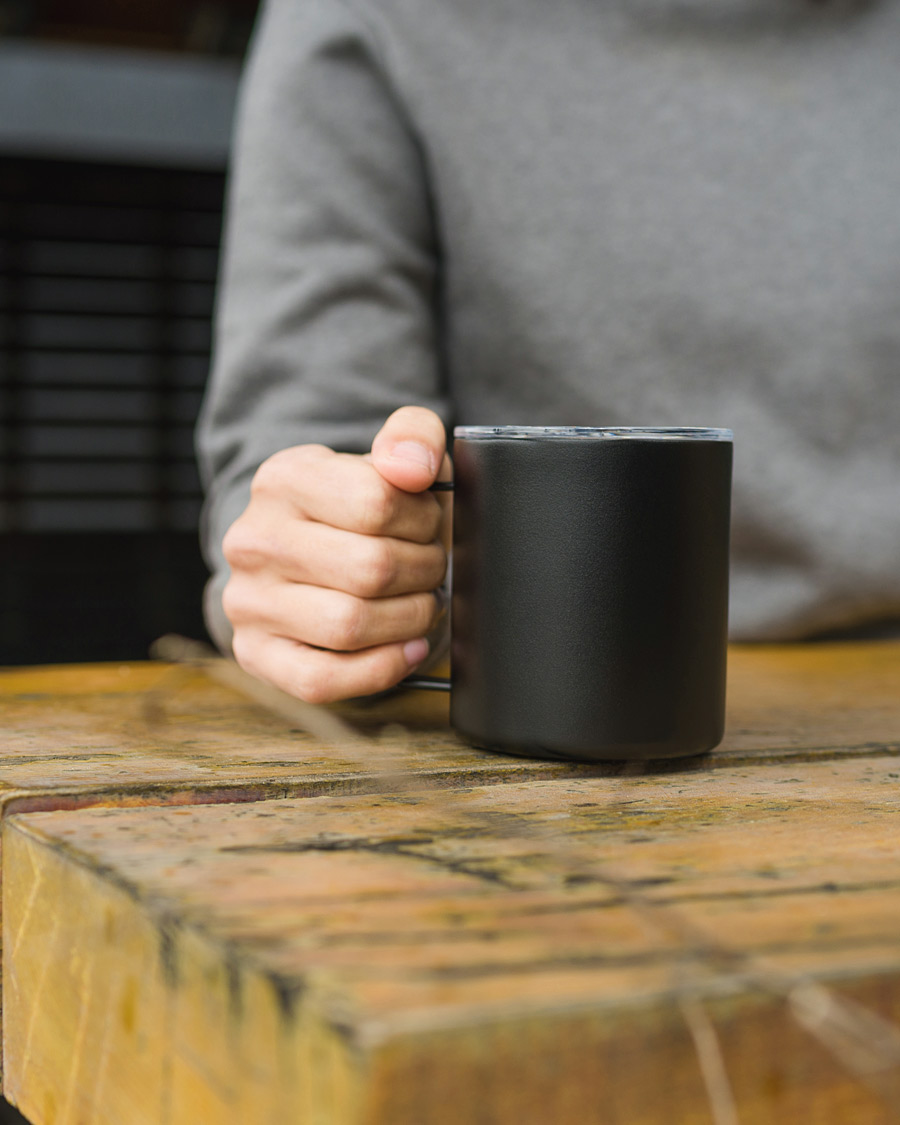 Men | MiiR 12oz Insulated Camp Cup Black | MiiR | 12oz Insulated Camp Cup Black