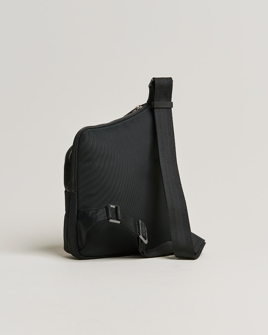 Men | First Class Crossbody Bag Black | BOSS BLACK | First Class Crossbody Bag Black