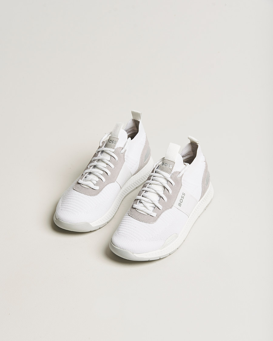 Men |  | BOSS BLACK | Titanium Running Sneaker White