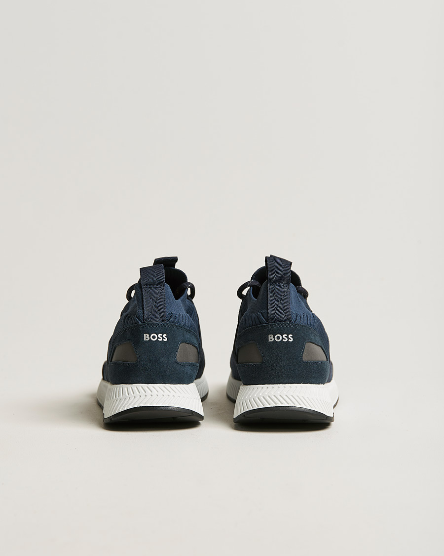 Men | Titanium Running Sneaker Dark Blue | BOSS BLACK | Titanium Running Sneaker Dark Blue
