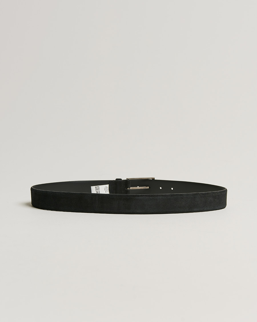 Men | Calindo Suede Belt Black | BOSS BLACK | Calindo Suede Belt Black