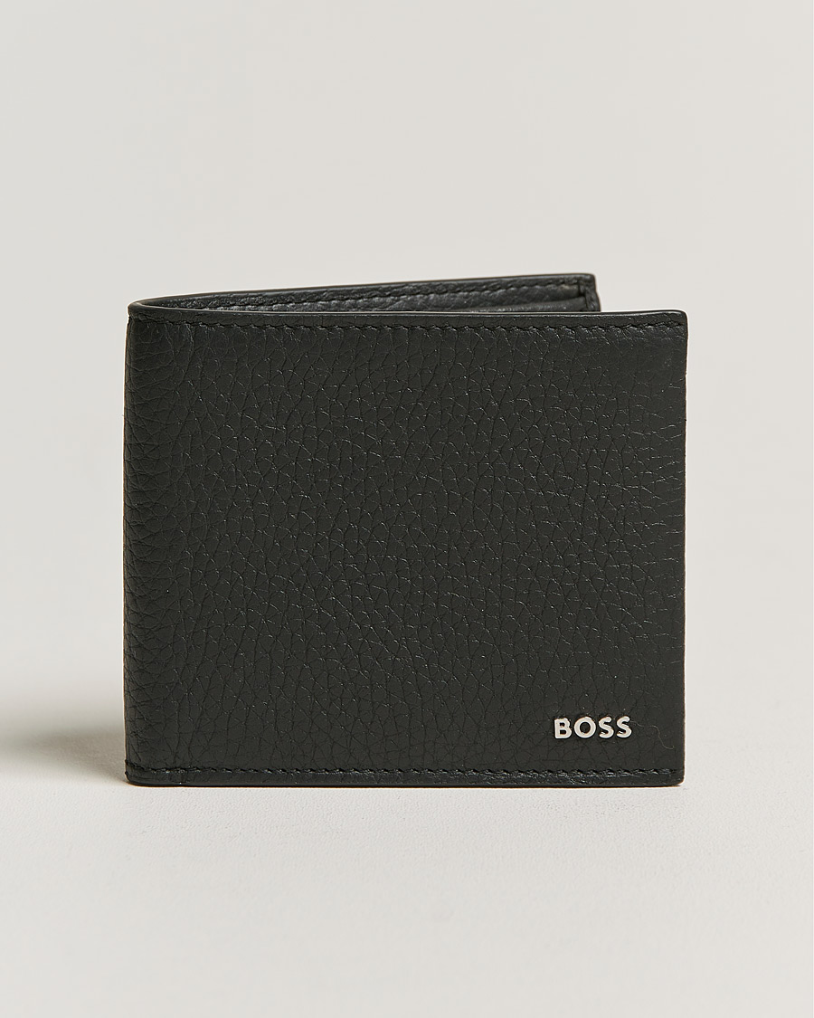 Men | Wallets | BOSS | Crosstown Leather Wallet Black