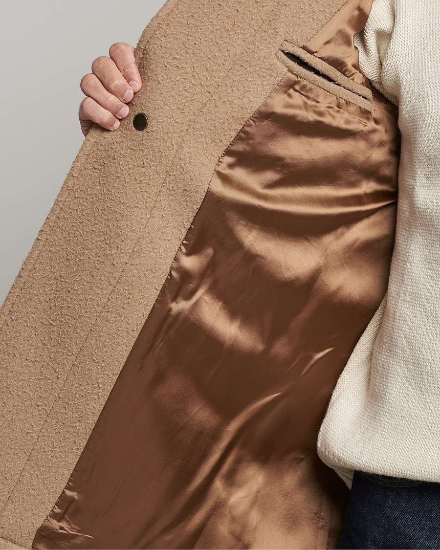 Men | Coats & Jackets | Gloverall | Monty Casentino Wool Duffle Coat Camel
