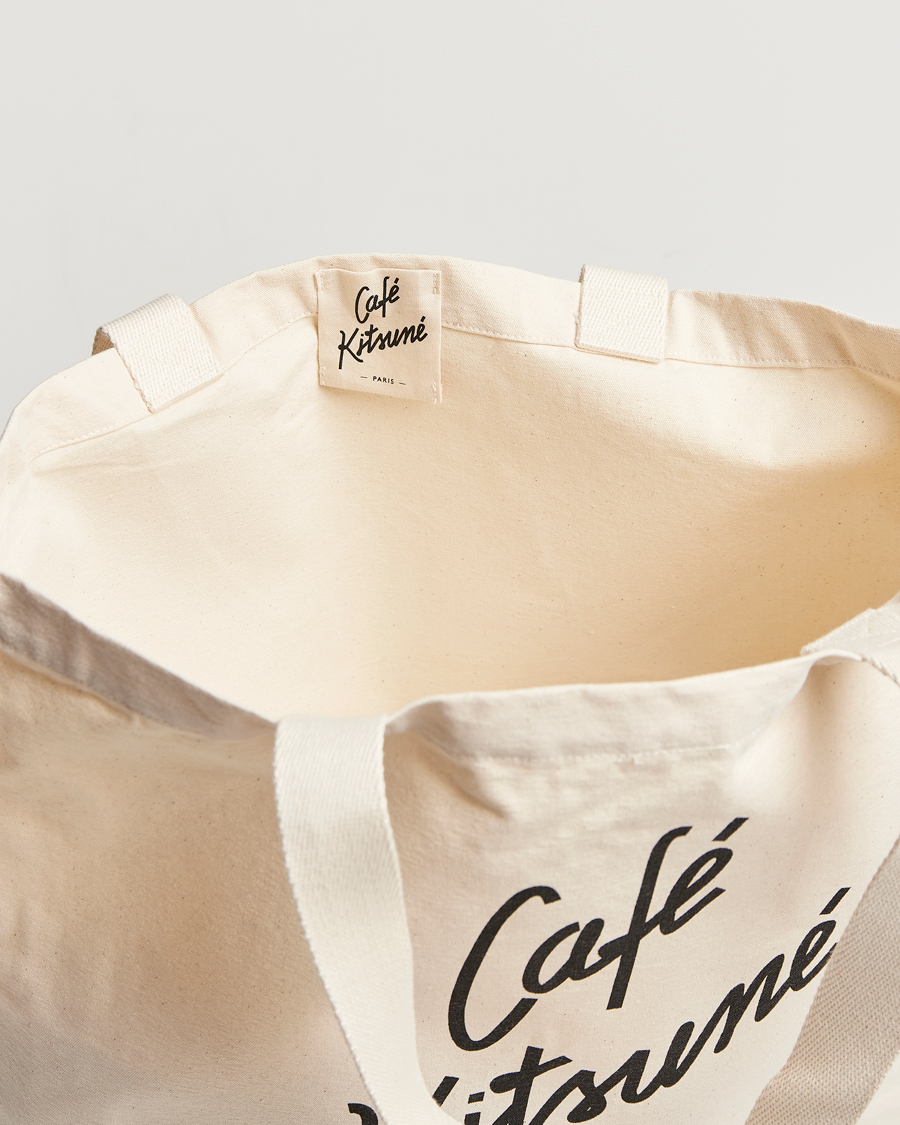 Men | Café Kitsuné Tote Bag Latte | Café Kitsuné | Tote Bag Latte