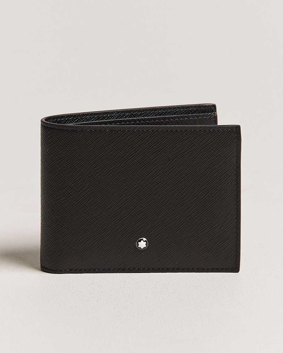Men | Wallets | Montblanc | Sartorial Wallet 6cc with 2 View Pockets Black