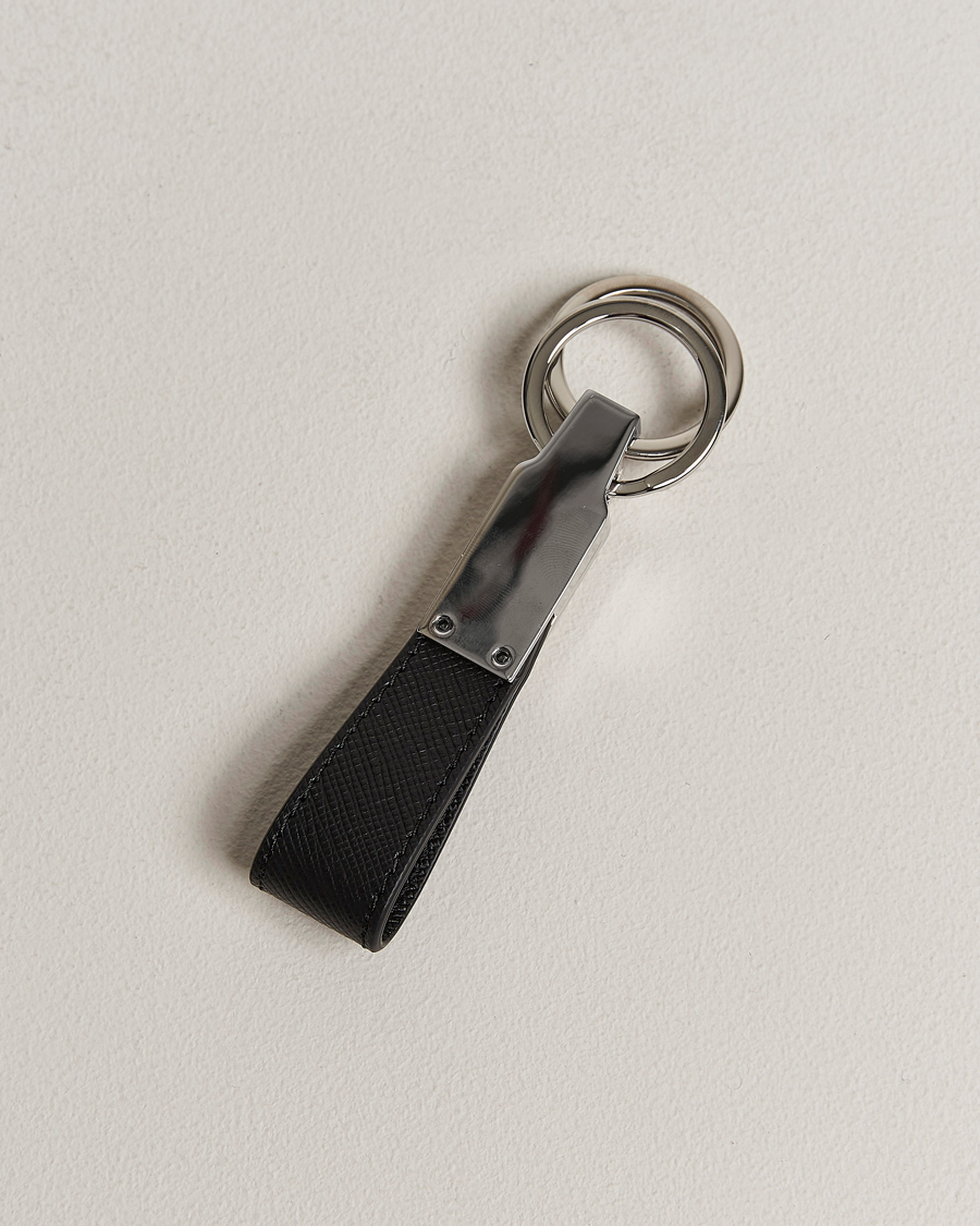 Men | Keychains | Montblanc | Sartorial Loop Key Fob Black