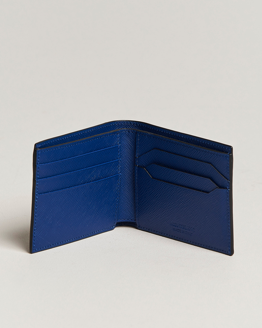 Men | Bi-fold & Zip Wallets | Montblanc | Sartorial Wallet 6cc Blue