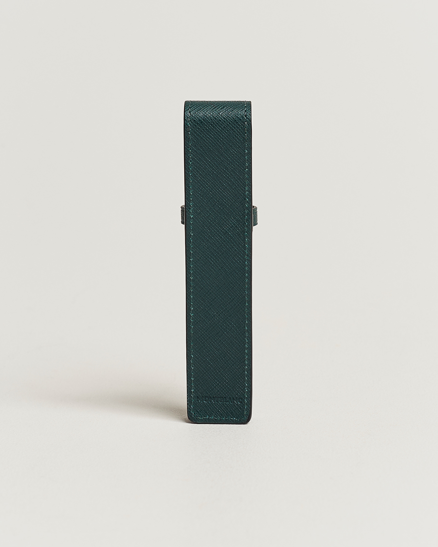 Men | Pens | Montblanc | Sartorial 1-Pen Pouch British Green
