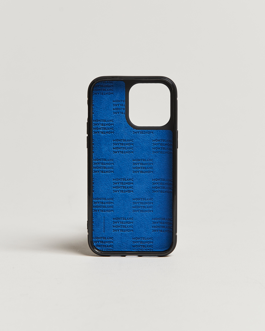 Men | Montblanc | Montblanc | Sartorial Hard Phone Case iPhone 14 Pro Max Black