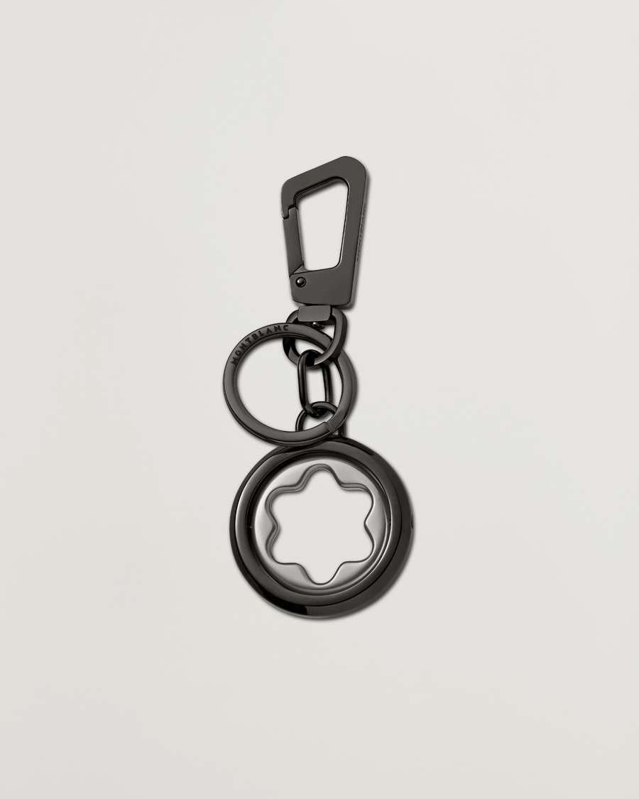 Montblanc Meisterstück Spinning Emblem Key Fob Black at CareOfCarl.com
