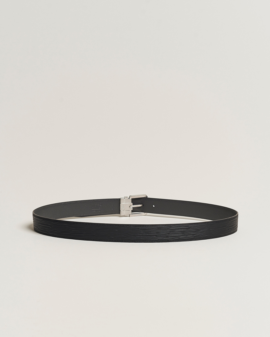 Men | Belts | Montblanc | 35mm Leather Belt Black