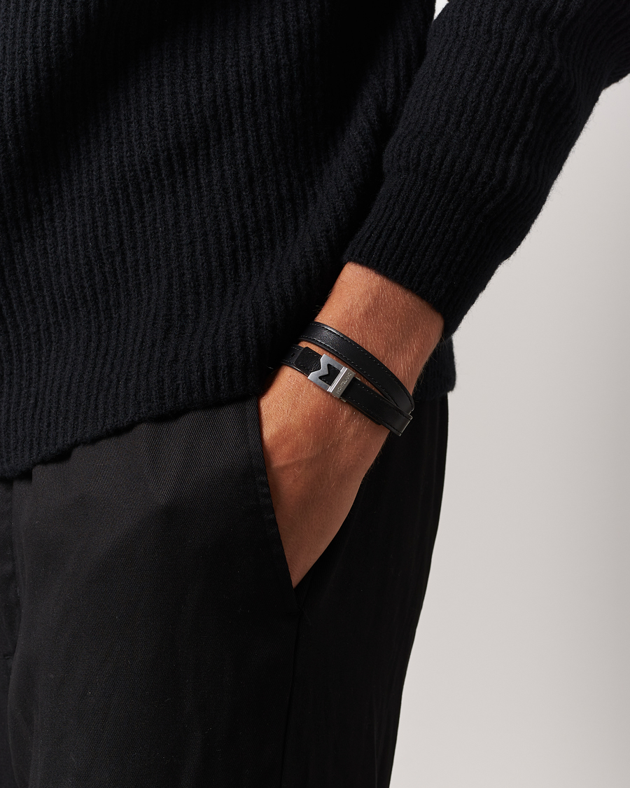 Men | Montblanc Bracelet Steel M Logo Black | Montblanc | Bracelet Steel M Logo Black