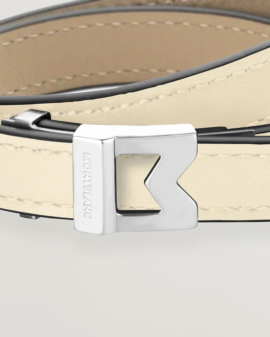 Men | Montblanc Bracelet Steel M Logo Ivory | Montblanc | Bracelet Steel M Logo Ivory