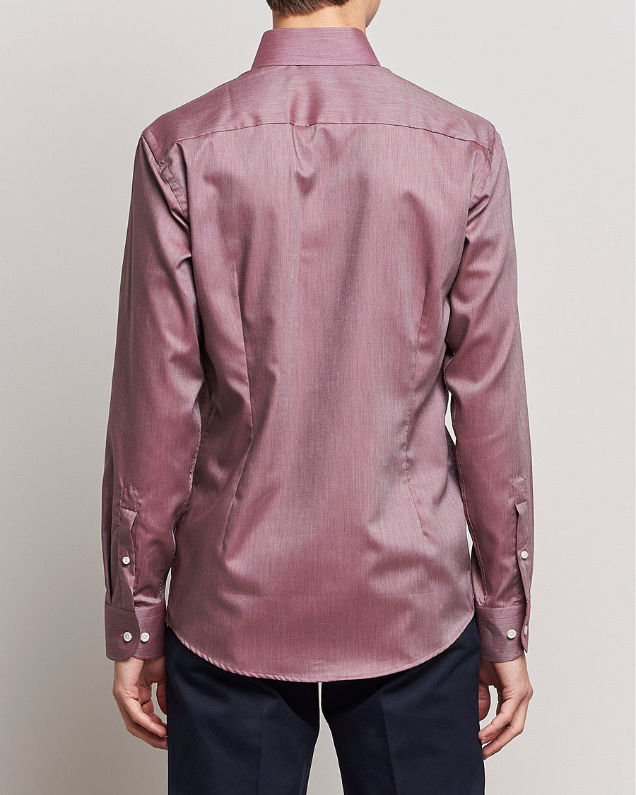 Men | Shirts | Eton | Wrinkle Free Button Down Oxford Shirt Red