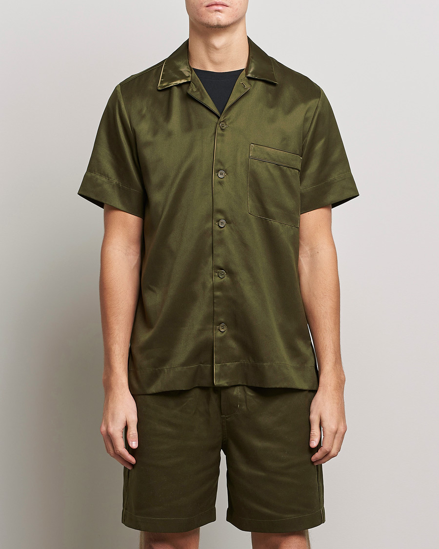 Men | CDLP Short Sleeve Lounge Set Olive | CDLP | Short Sleeve Lounge Set Olive