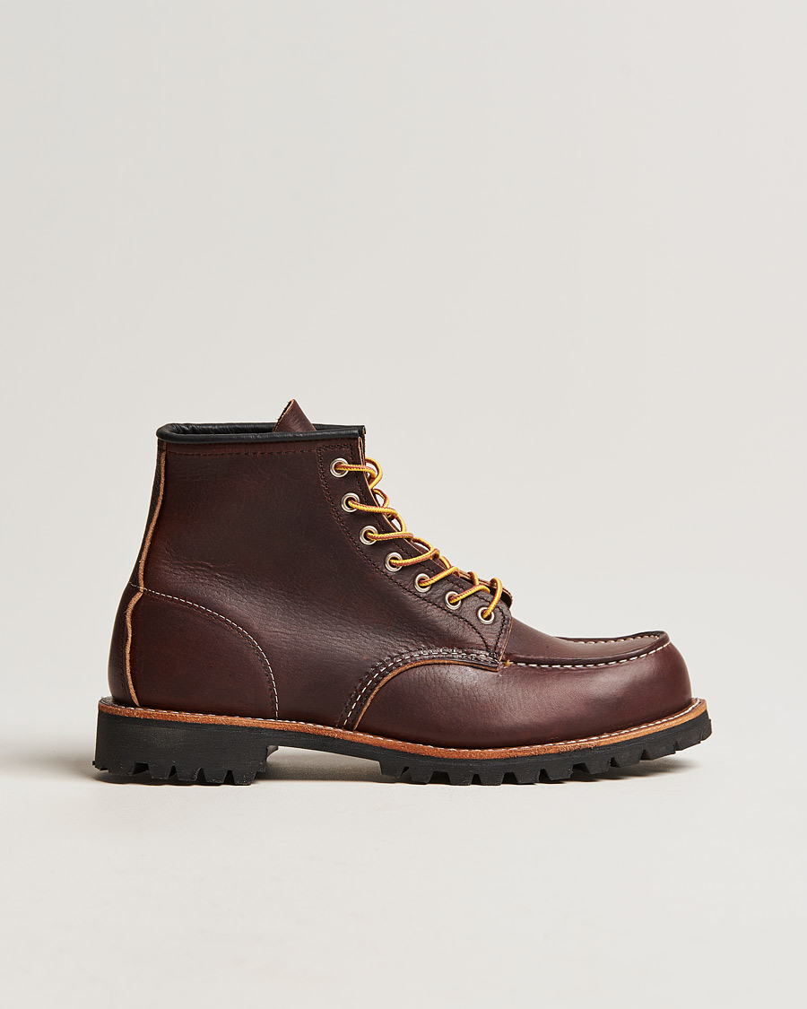 Men | Boots | Red Wing Shoes | Moc Toe Boot Briar Oil Slick Leather