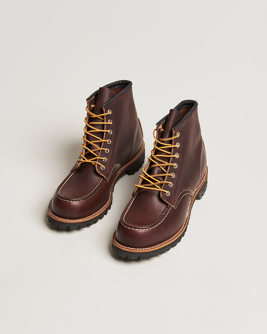 Men |  | Red Wing Shoes | Moc Toe Boot Briar Oil Slick Leather