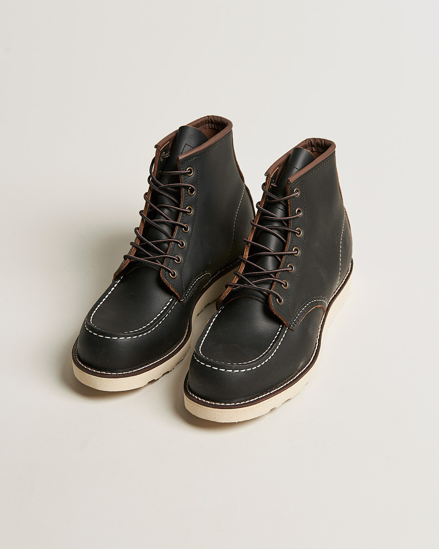 Men |  | Red Wing Shoes | Moc Toe Boot Black Prairie