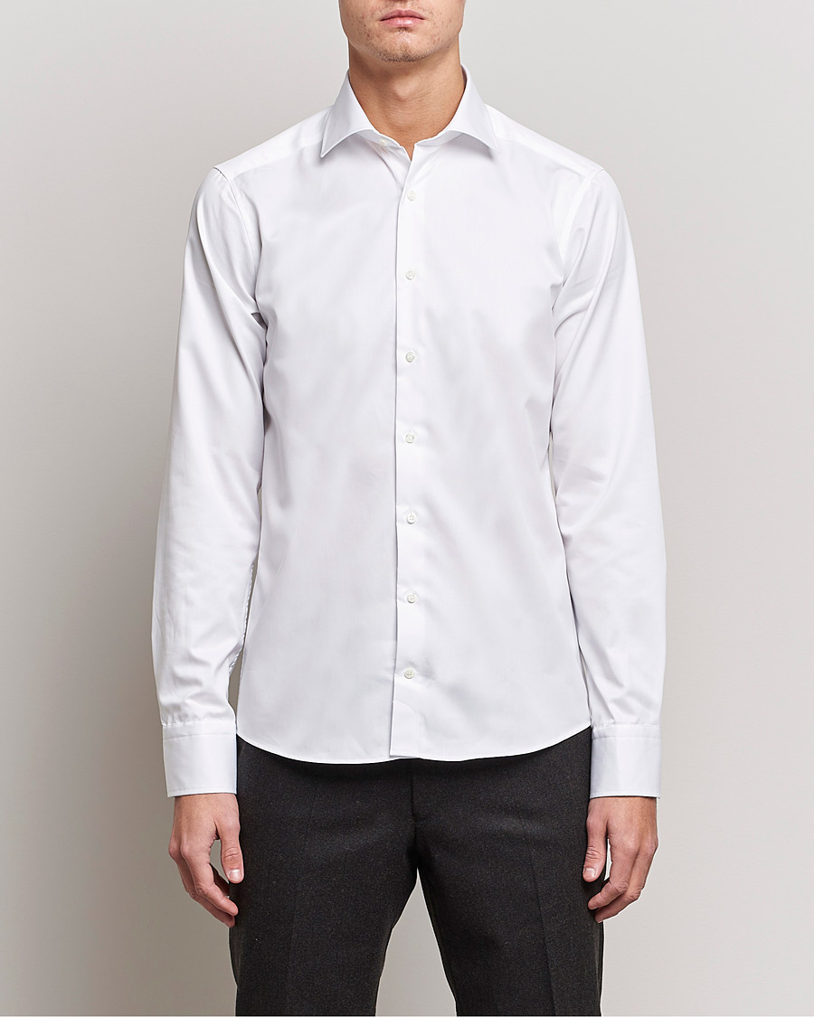 Men |  | Stenströms | Superslim Plain Shirt White