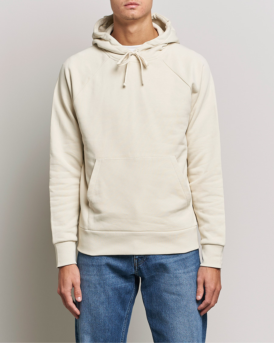Men | Hooded Sweatshirts | A Day's March | Lafayette Organic Cotton Hoodie Sand