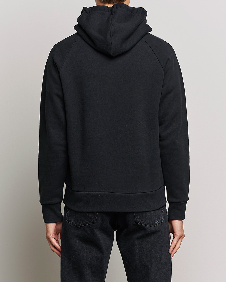Men | Sweaters & Knitwear | A Day's March | Lafayette Organic Cotton Hoodie Black