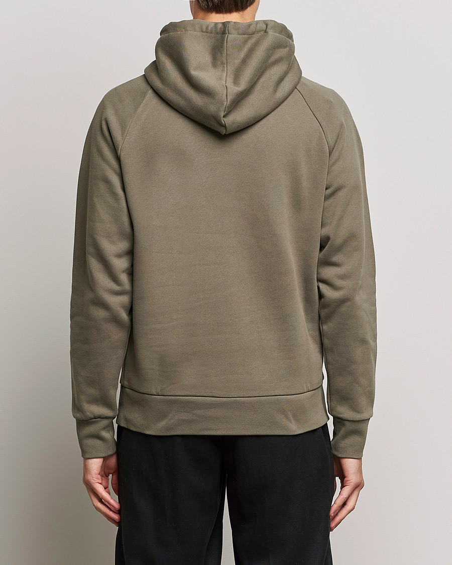 Men | Sweaters & Knitwear | A Day's March | Lafayette Organic Cotton Hoodie Army