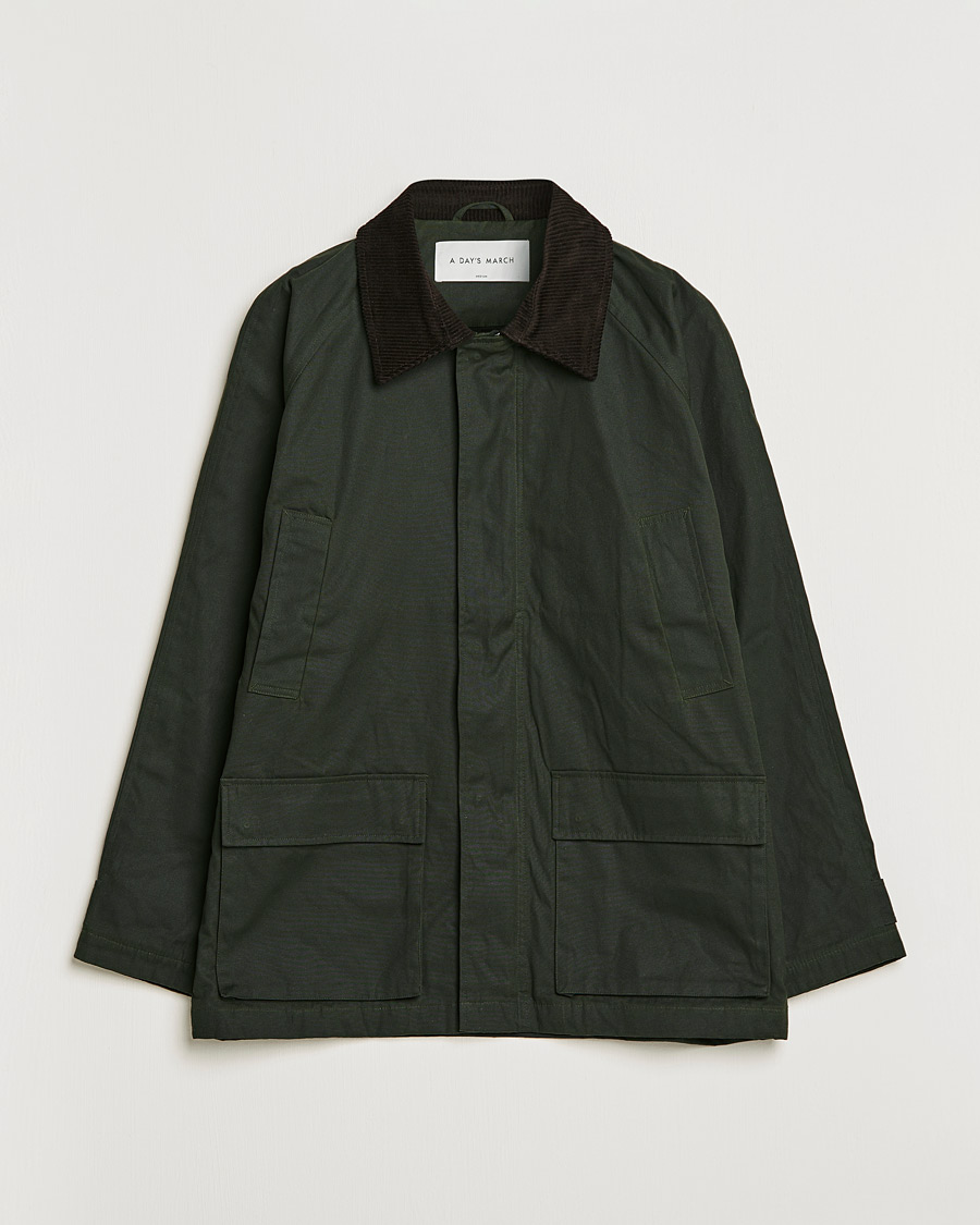 Men | What's new | A Day's March | Stour Waxed Jacket Olive