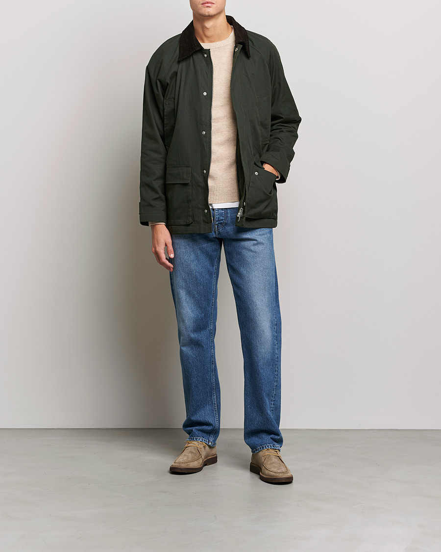 Men | Coats & Jackets | A Day's March | Stour Waxed Jacket Olive