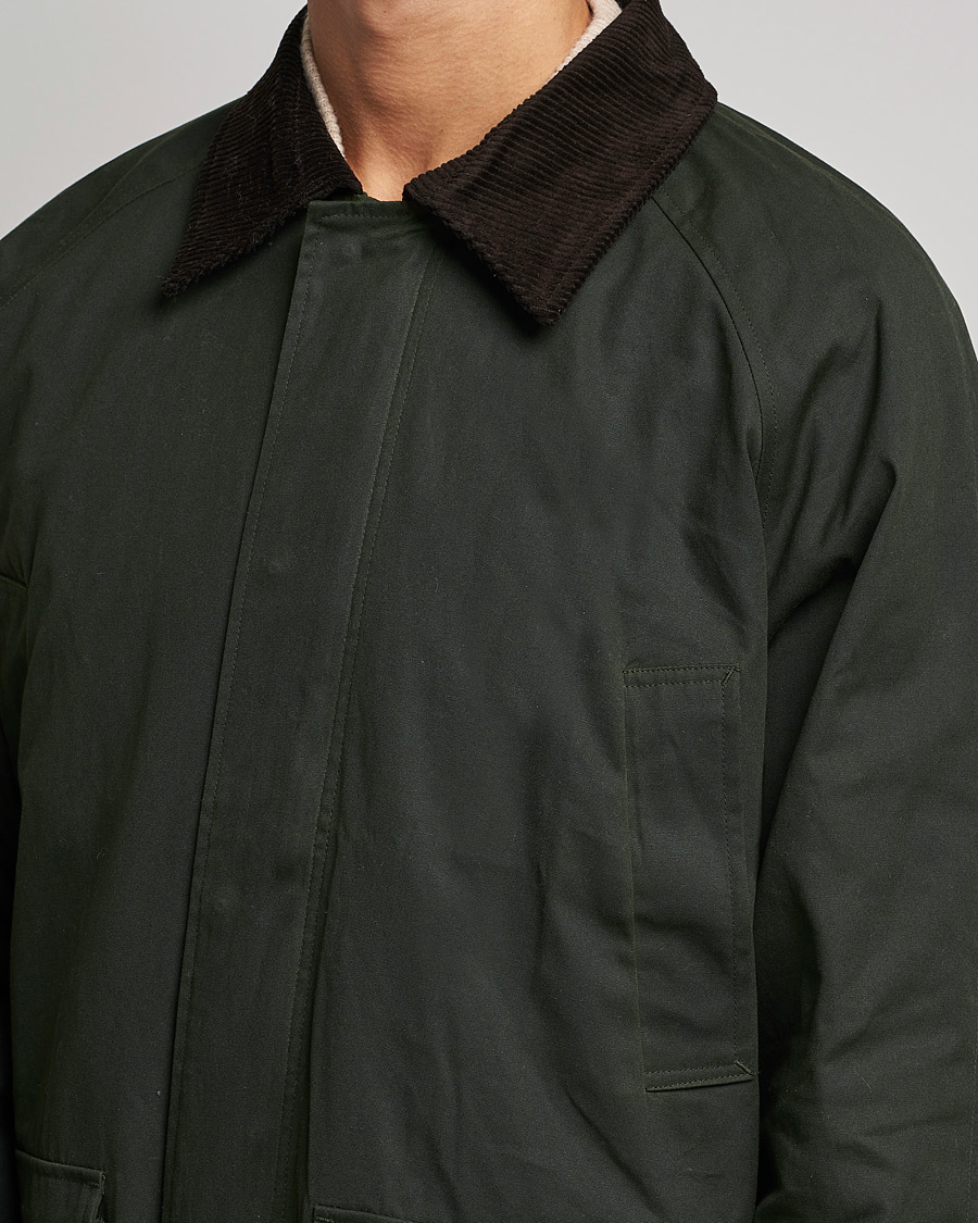 Men | Coats & Jackets | A Day's March | Stour Waxed Jacket Olive