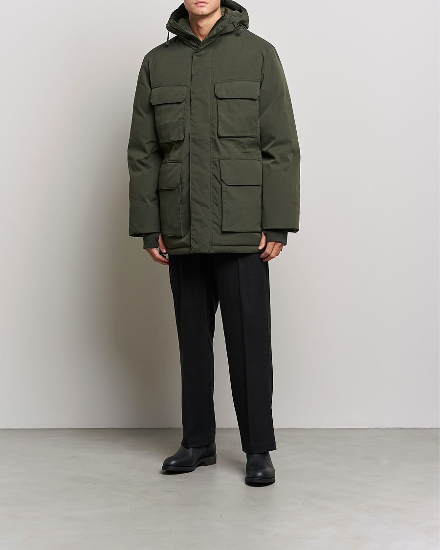 Men | Departments | A Day's March | Caraz Puffer Parka Olive