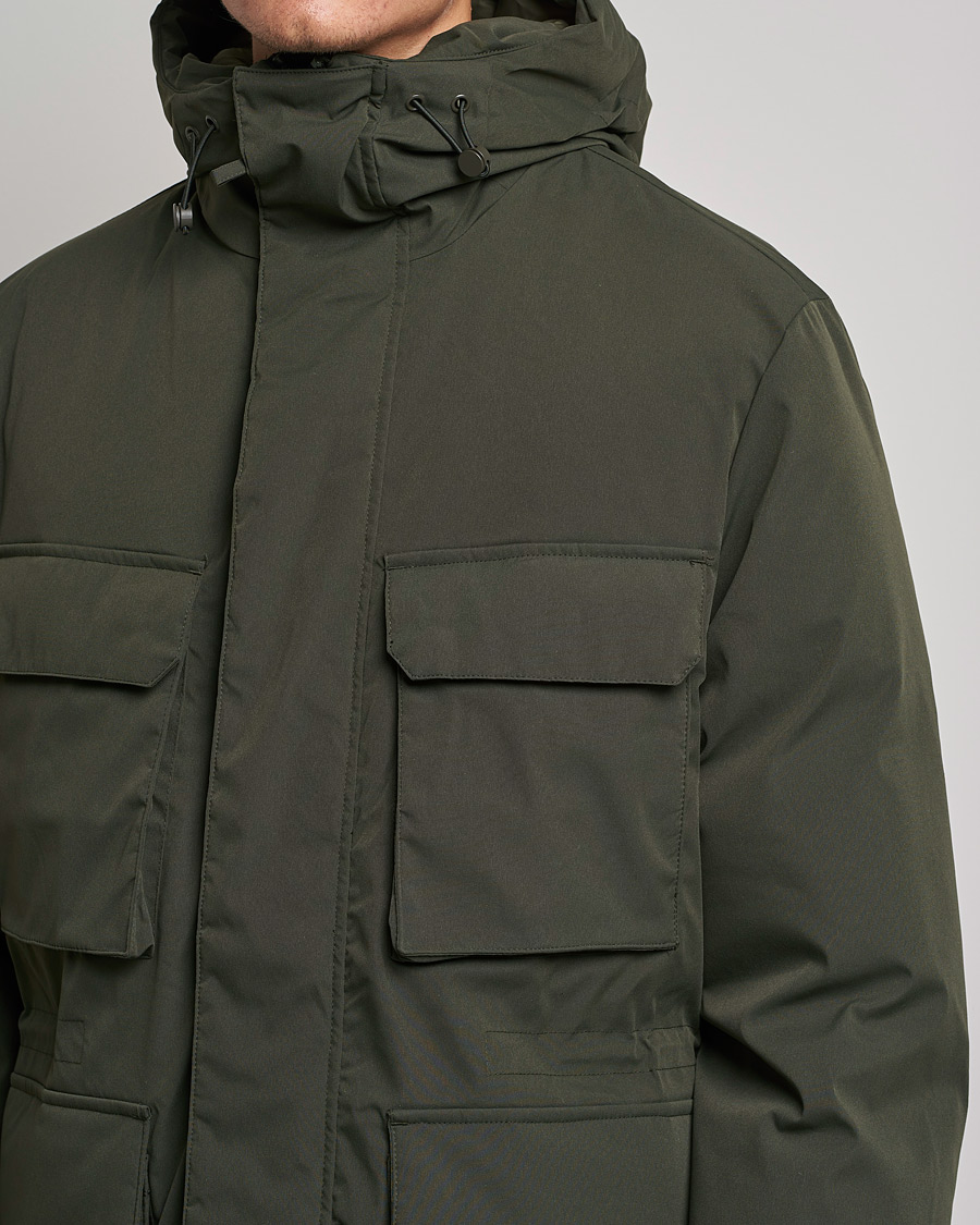 Men | Coats & Jackets | A Day's March | Caraz Puffer Parka Olive