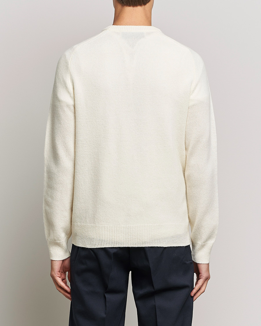 Men | Sweaters & Knitwear | A Day's March | Brodick Lambswool Sweater Off White
