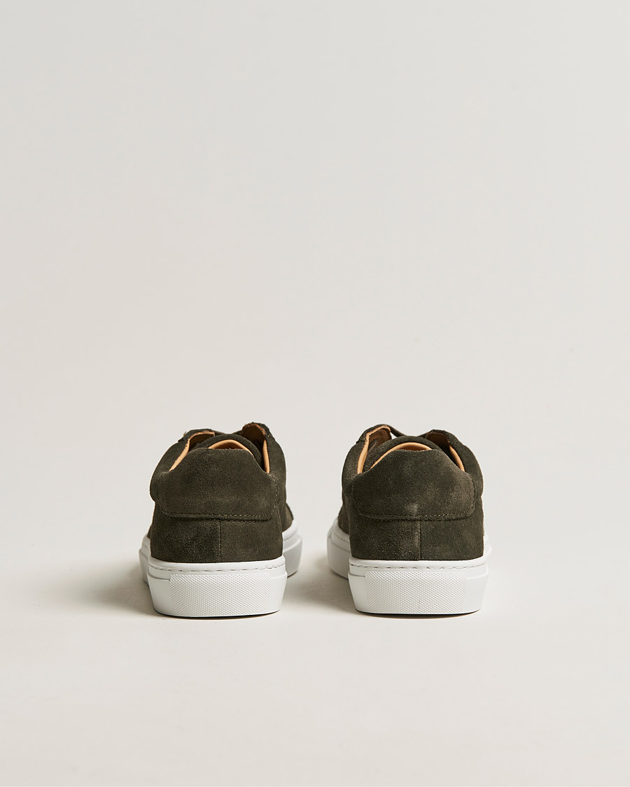 Men | Sneakers | A Day's March | Suede Marching Sneaker Dark Olive