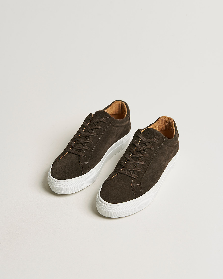 Men | A Day's March Marching Sneaker Platform Suede Chocolate | A Day's March | Marching Sneaker Platform Suede Chocolate