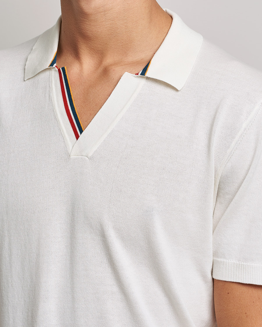 Men | Polo Shirts | Orlebar Brown | Horton OB Tipping Organic Cotton Polo Cloud