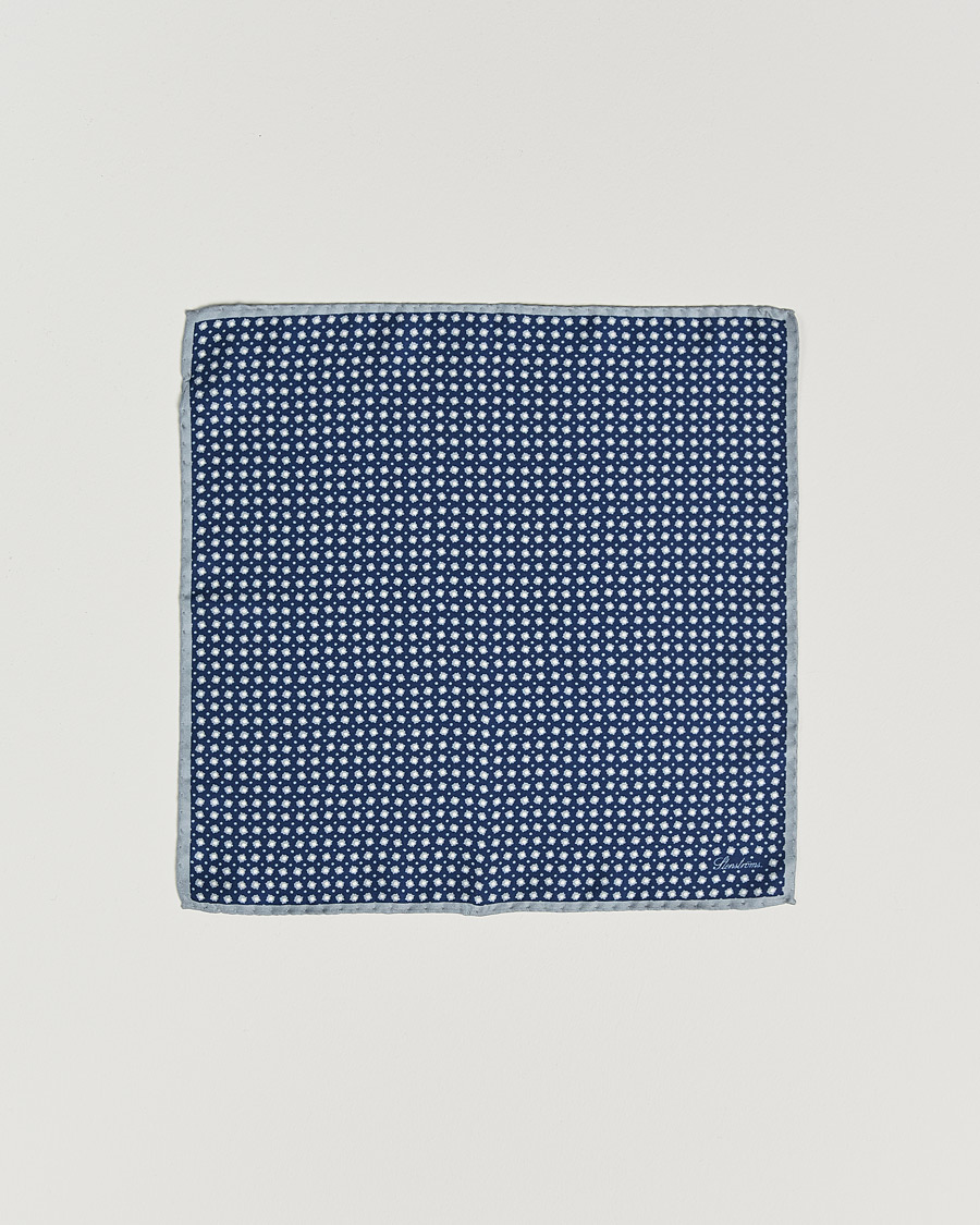 Men |  | Stenströms | Silk Handkerchief Navy