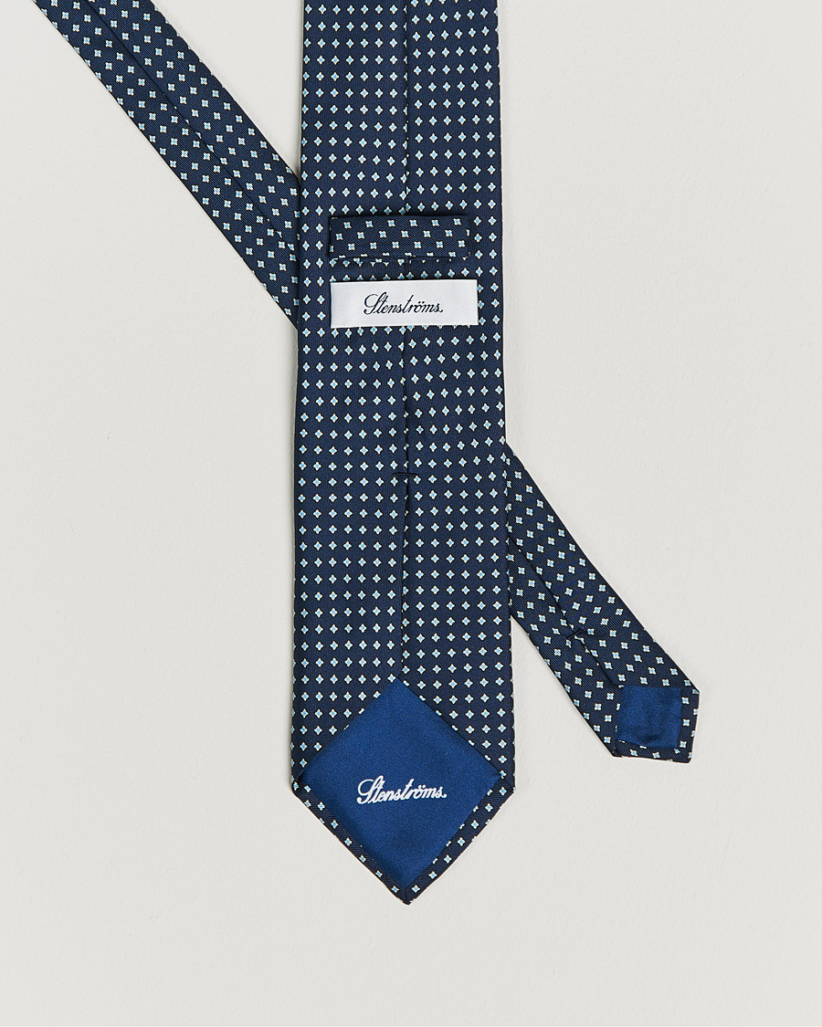 Men | Stenströms Silk Tie Navy | Stenströms | Silk Tie Navy