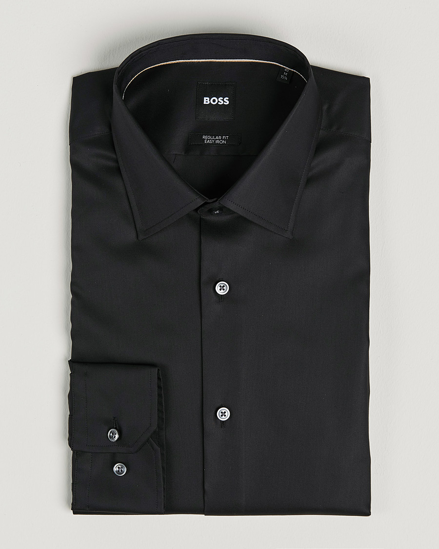 Men | Shirts | BOSS BLACK | Joe Regular Fit Shirt Black