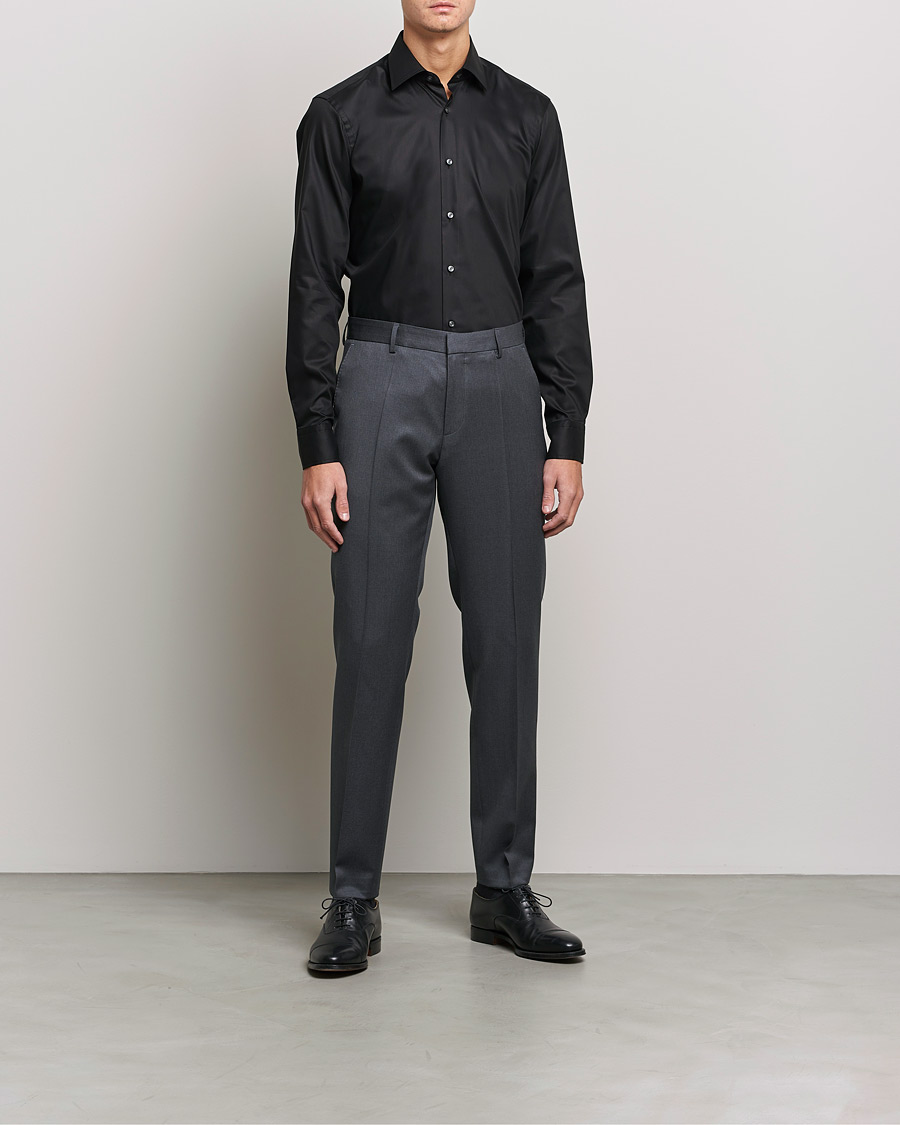 Men | Shirts | BOSS BLACK | Joe Regular Fit Shirt Black