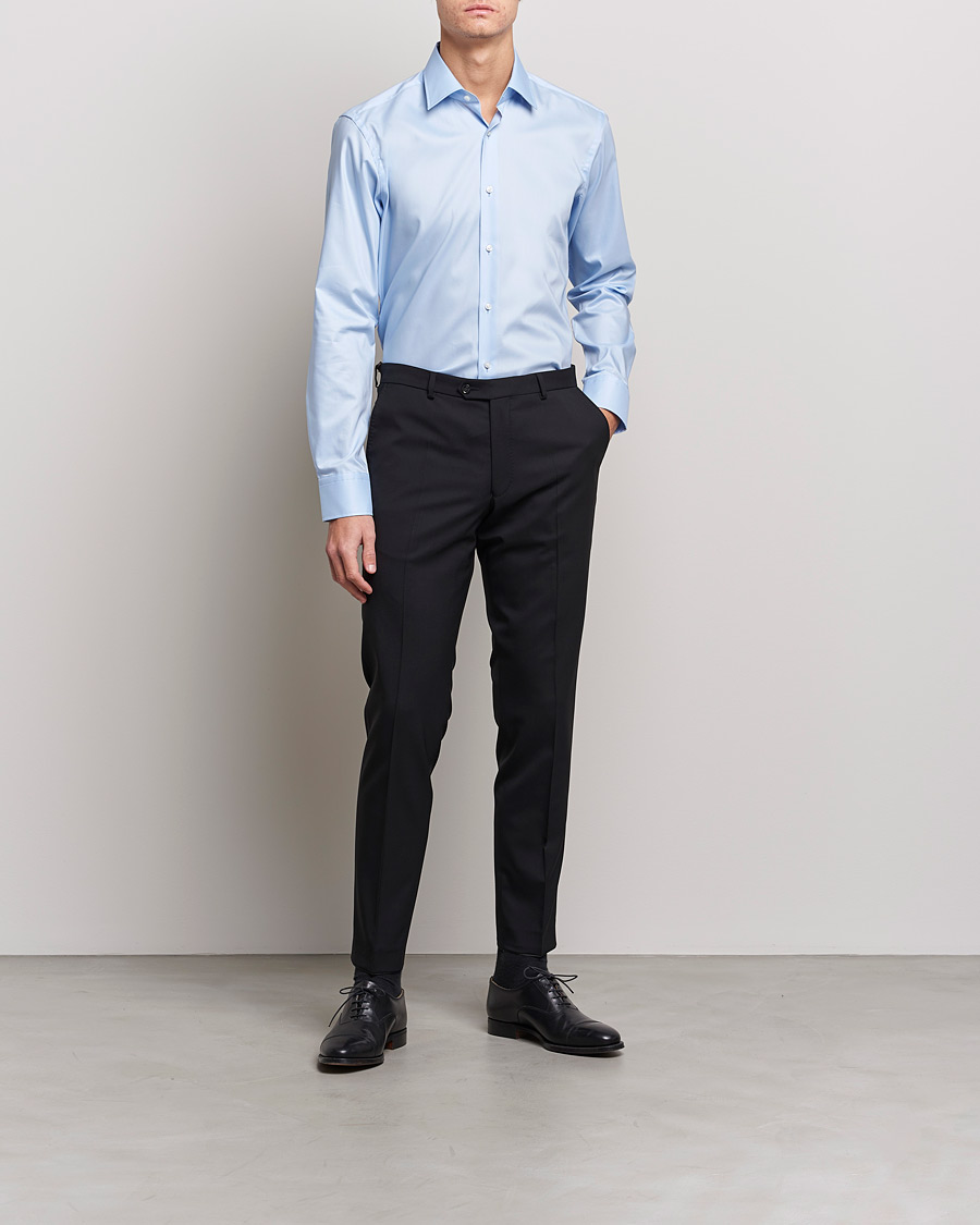Men | Shirts | BOSS BLACK | Joe Regular Fit Shirt Light Blue