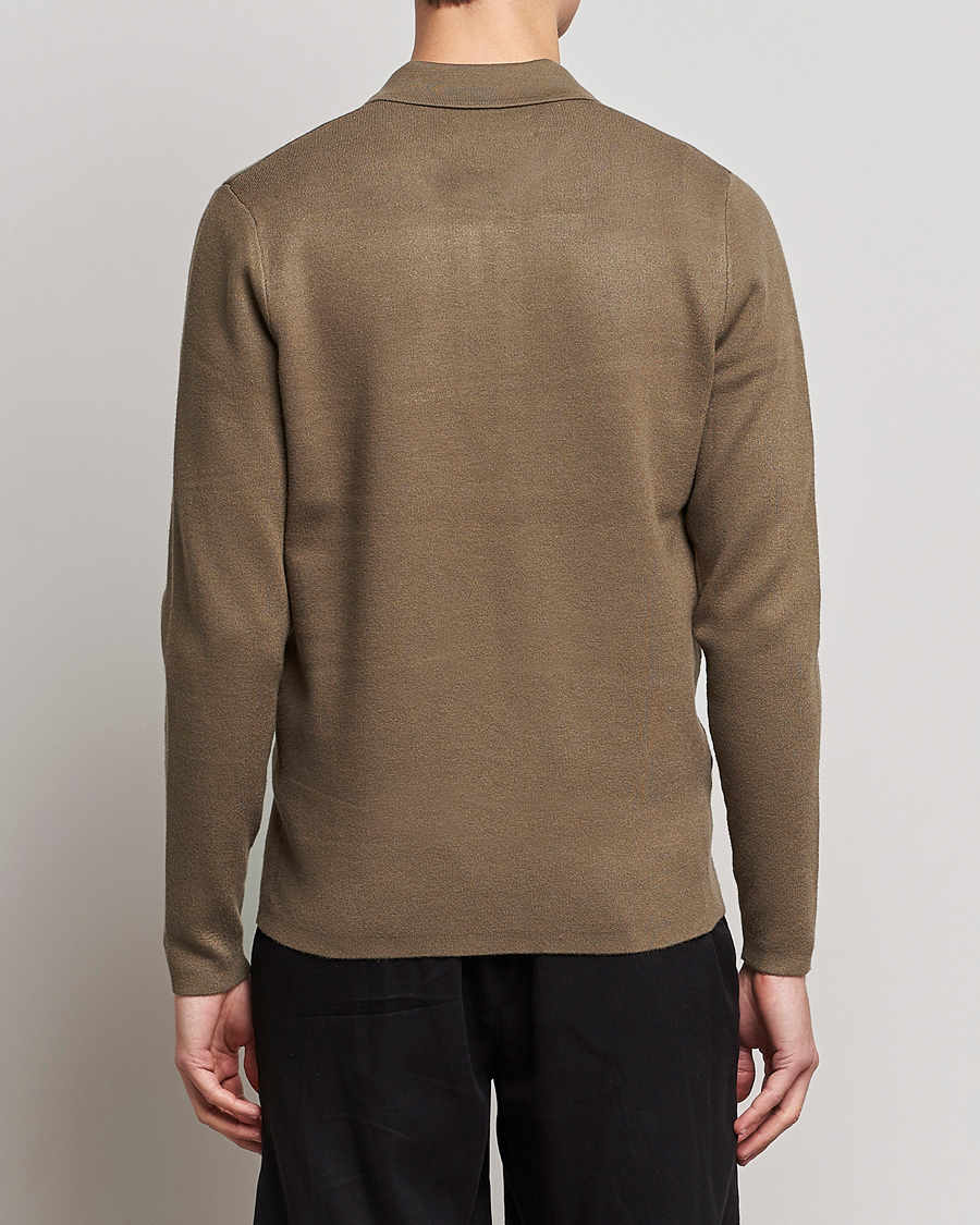 Men | Sweaters & Knitwear | Samsøe Samsøe | Samsøe & Samsøe Guna Half Zip Stone Grey