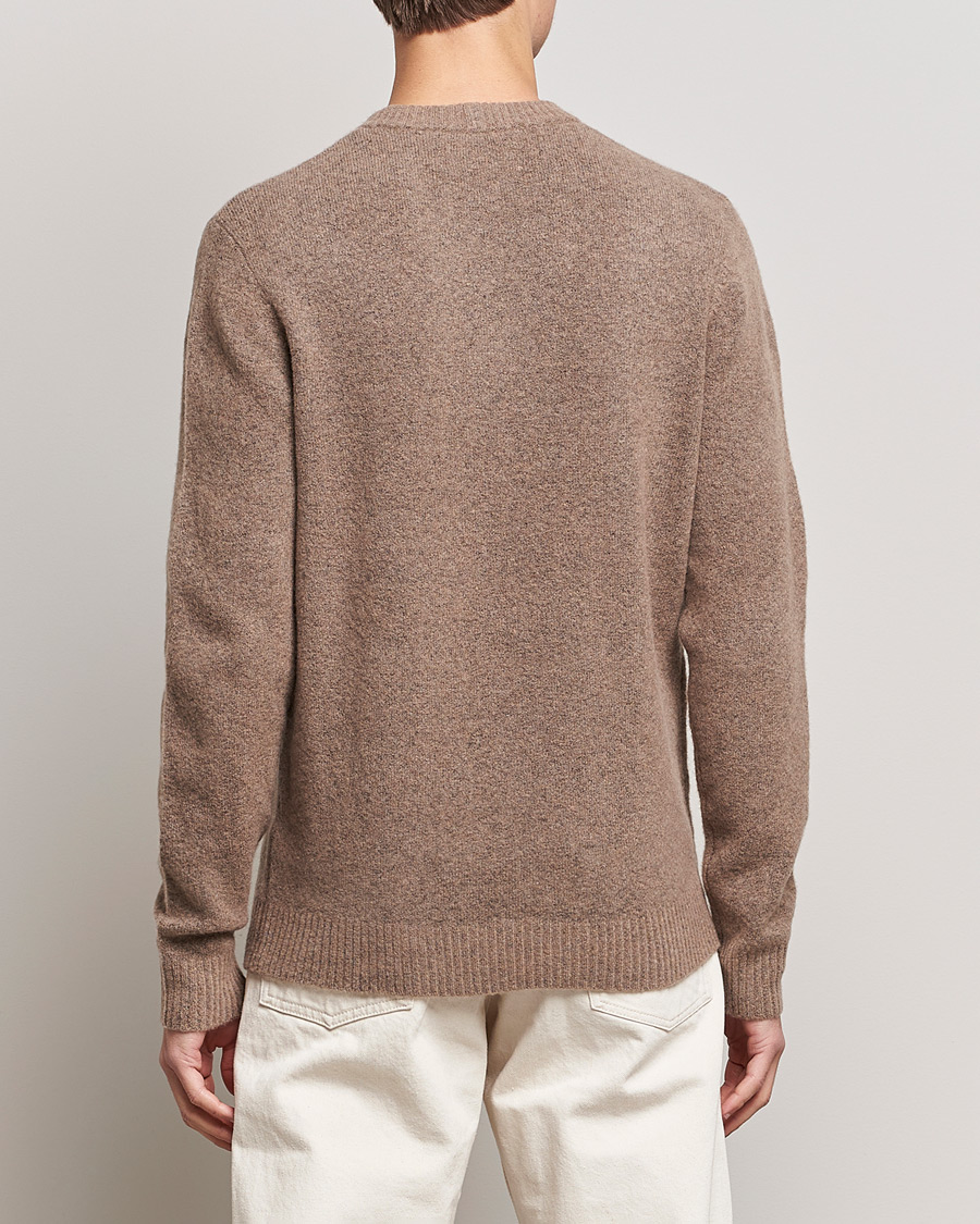 Men | Sweaters & Knitwear | Samsøe Samsøe | Samsøe & Samsøe Butler Yak Crew Neck Stone Grey