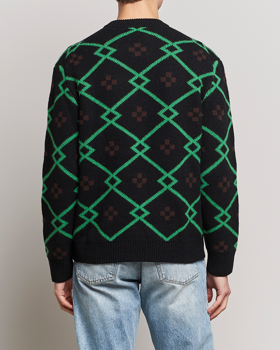 Men | Sweaters & Knitwear | Samsøe Samsøe | Samsøe & Samsøe Seren Wool Crew Neck Medium Green