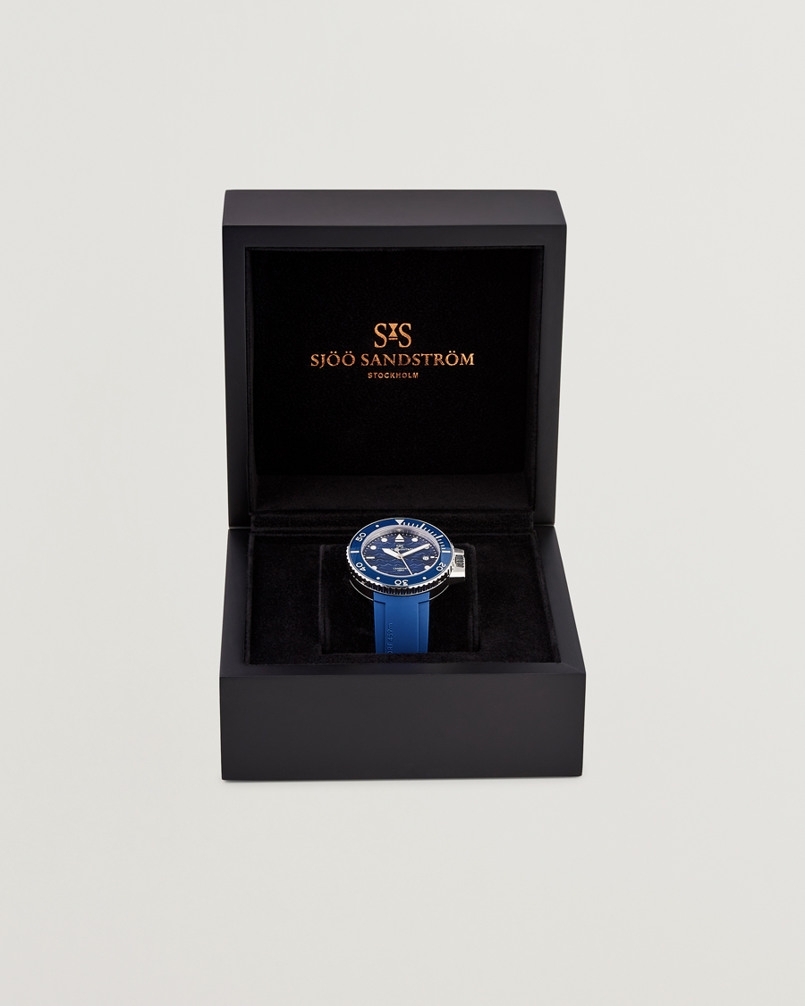 Men | Watch winders & boxes | Sjöö Sandström | Landsort 459m Blue