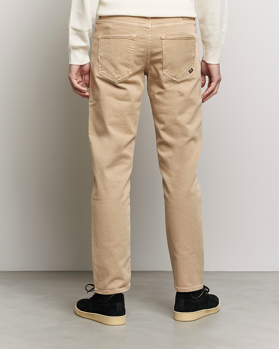 Men | Trousers | Incotex | Bull Denim 5-Pocket Pants Beige