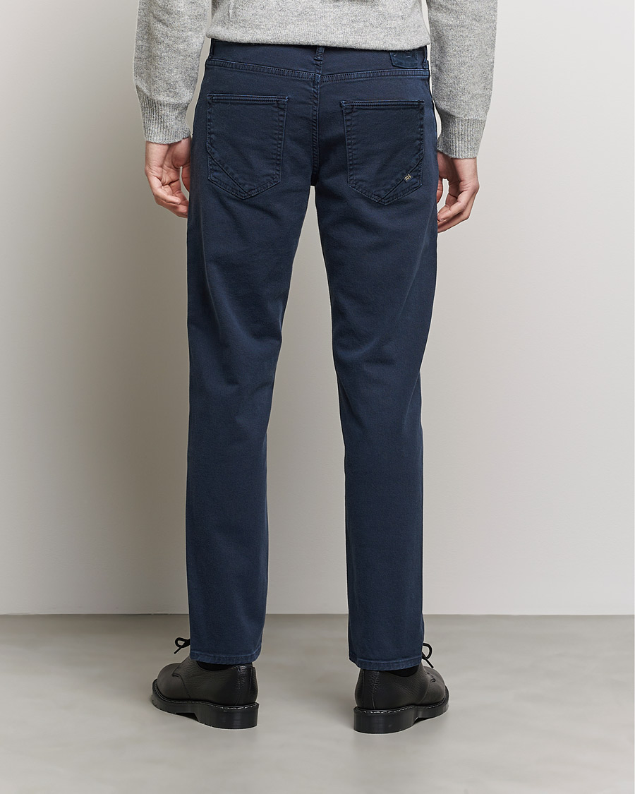 Men | Trousers | Incotex | Bull Denim 5-Pocket Pants Navy